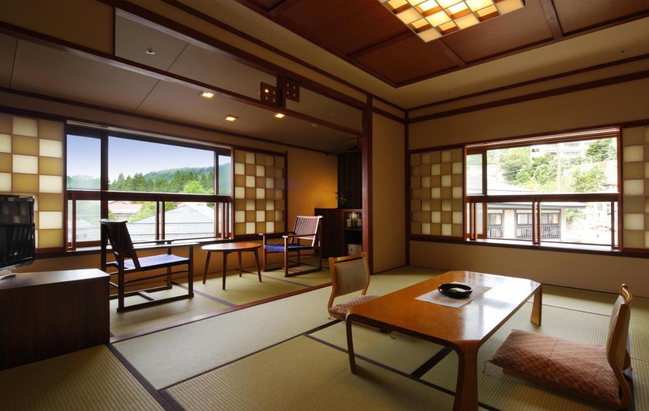 Zao Onsen Omiya Ryokan Yamagata  Eksteriør billede